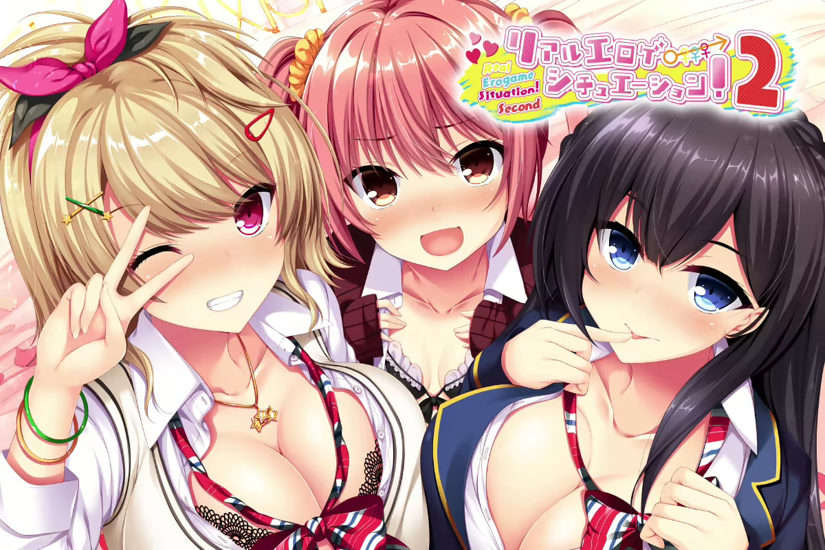 [自购][自宅すたじお] リアルエロゲシチュエーション！2 / 真实动漫情境体验！2 汉化硬盘版[官方中英文][3.19GB][BDOD]