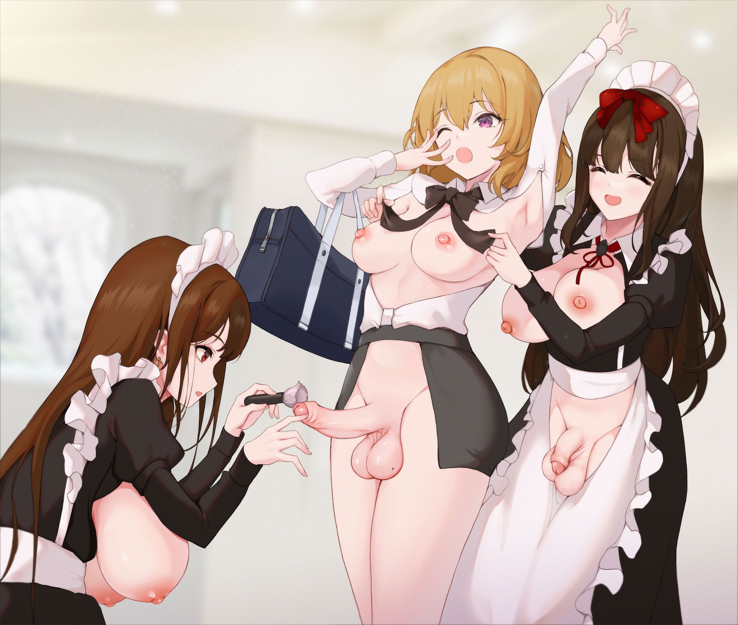 Futanari maids
