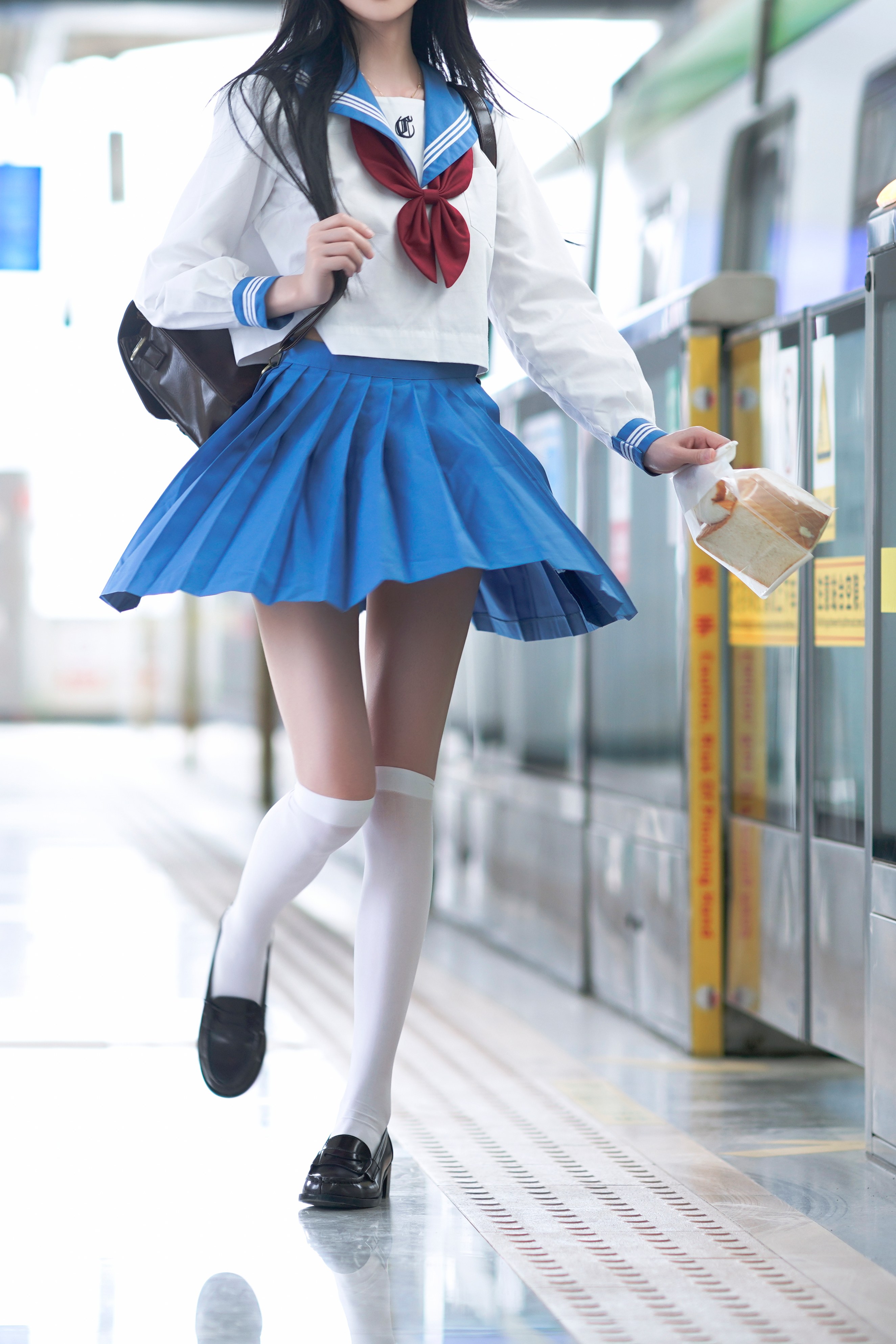 图片[1]-[COSPLAY] 桜桃喵 – 地铁JK [33P] [600M]-嘤嘤怪之家