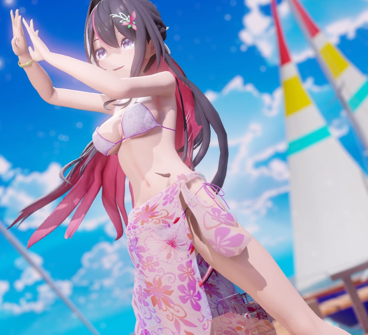 自购 MMD 高清版正 cocoamilk 26.08新作 Swimsuits AZKi × Gentleman HAND in SU 动漫视频 PC端 预览图